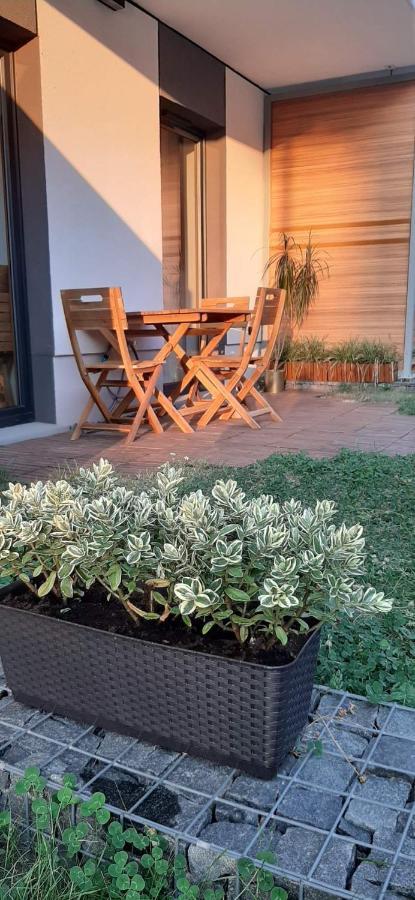 Apartament With Garden Bezplatny Parking !!! Krakow Dış mekan fotoğraf